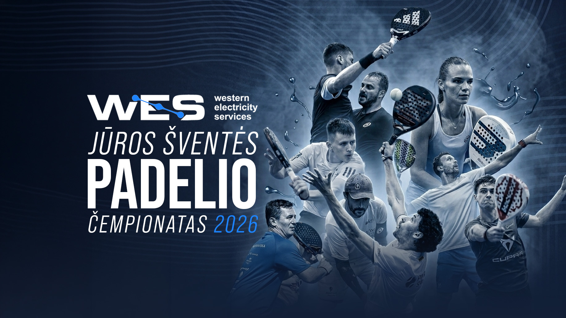 Jūros šventės padelio čempionatas 2026